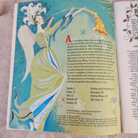 Vintage McCall's Book of Merry Eating Paperback Cookbook 1974 - Picture 4 of 11
